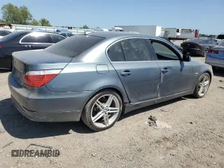 2010 BMW 5 Series 535i xDrive with VIN WBANV9C54AC137796, listed as a Copart auction lot 52828405 with 163,992 mi miles and Clean Title. Bid and sale history available at carsss.com. Image 3.