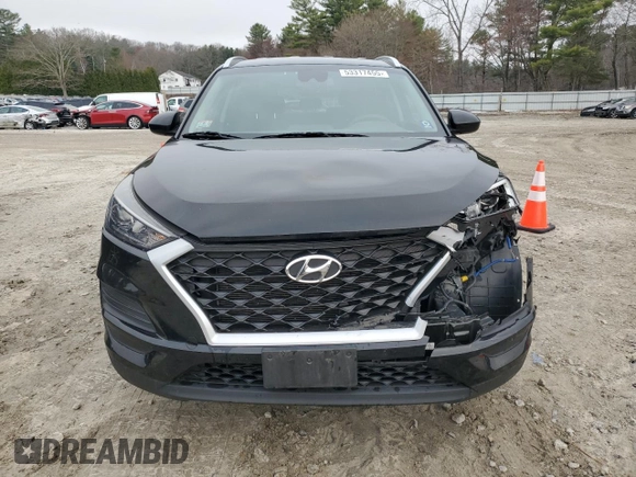 2019 Hyundai Tucson Value with VIN KM8J3CA4XKU855228, listed as a Copart auction lot 53317455 with 60,760 mi miles and Salvage title. Bid and sale history available at DreamBid. Image 5.
