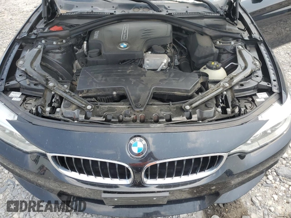 2016 BMW 4 Series 428i with VIN WBA3V7C51G5A26683, listed as a Copart auction lot 60555995 with 83,395 mi miles and Salvage title. Bid and sale history available at DreamBid. Image 11.