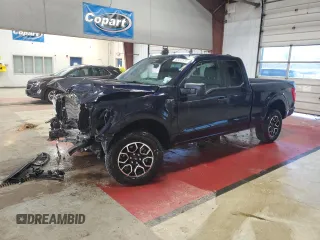 2023 Ford F-150 XL with VIN 1FTEX1EP8PKF87138, listed as a Copart auction lot 52412515 with 3,694 mi miles and Salvage title. Bid and sale history available at DreamBid. Image 1.