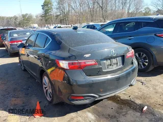 2017 Acura ILX with VIN 19UDE2F35HA016248, listed as a IAAI auction lot 41661341 with 136,000 mi miles. Bid and sale history available at carsss.com. Image 3.