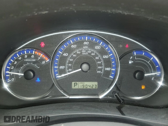 2010 Subaru Forester X Limited with VIN JF2SH6DC6AH914847, listed as a Copart auction lot 59267325 with 190,423 mi miles and Salvage title. Bid and sale history available at DreamBid. Image 9.