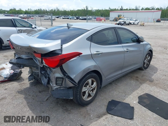 2015 Hyundai Elantra SE with VIN 5NPDH4AE2FH650181, listed as a IAAI auction lot 42681820 with 99,708 mi miles and . Bid and sale history available at DreamBid. Image 4.