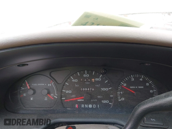 2001 Mercury Sable LS Premium with VIN 1MEHM59S81G614407, listed as a IAAI auction lot 42154755 with 209,478 mi miles and . Bid and sale history available at DreamBid. Image 7.