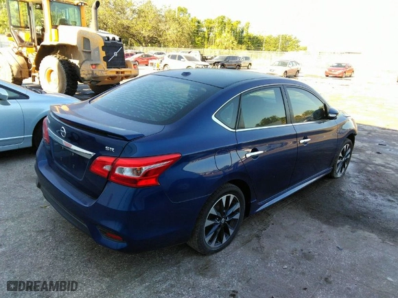 2017 Nissan Sentra SV with VIN 3N1AB7AP9HY238680, listed as a IAAI auction lot 36552805 with 55,490 mi miles. Bid and sale history available at carsss.com. Image 4.