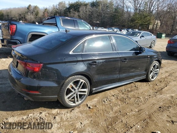 2017 Audi A3 Premium Plus with VIN WAUJ8GFF1H1026563, listed as a Copart auction lot 48222885 with 114,543 mi miles and Salvage Title. Bid and sale history available at DreamBid. Image 3.