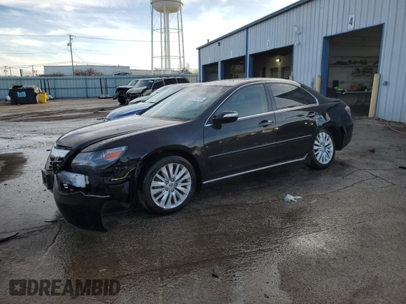 2011 Acura RL Technology with VIN JH4KB2F68BC000497, listed as a Copart auction lot 43734775 with 165,020 mi miles and Salvage Title. Bid and sale history available at DreamBid. Image 1.