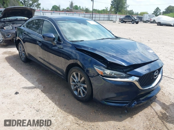 2018 Mazda 6 Sport with VIN JM1GL1UM7J1334658, listed as a IAAI auction lot 41938763 with 129,563 mi miles. Bid and sale history available at carsss.com. Image 1.