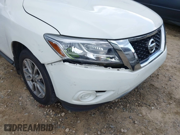 2016 Nissan Pathfinder S z VIN 5N1AR2MN8GC662540, wystawiony jako IAAI lot #42632335 z przebiegiem 196 810 mil mil oraz . Historia ofert i sprzedaży dostępna na DreamBid. Obrazek 6.