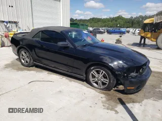 2012 Ford Mustang V6 with VIN 1ZVBP8EM0C5207975, listed as a Copart auction lot 52574655 with 161,516 mi miles and Salvage Title. Bid and sale history available at carsss.com. Image 4.