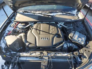 2021 Audi A6 Premium Plus with VIN WAUL2AF2XMN057916, listed as a Copart auction lot 85574784 with 14,542 mi miles and Salvage Title. Bid and sale history available at carsss.com. Image 11.