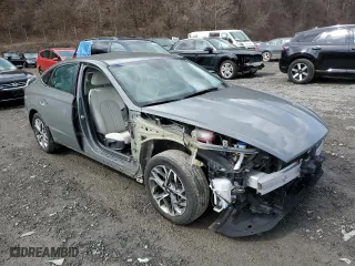 2022 Hyundai Sonata SEL with VIN KMHL64JA5NA177909, listed as a Copart auction lot 51089585 with 24,010 mi miles and Salvage Title. Bid and sale history available at carsss.com. Image 4.