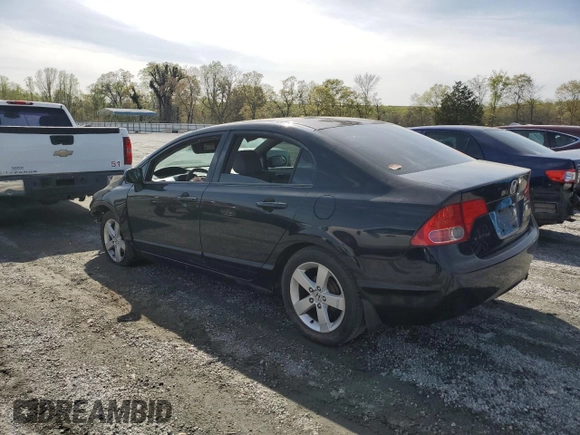 2008 Honda Civic LX with VIN 2HGFA16598H346895, listed as a Copart auction lot 51502705 with 261,390 mi miles and Salvage Title. Bid and sale history available at DreamBid. Image 2.