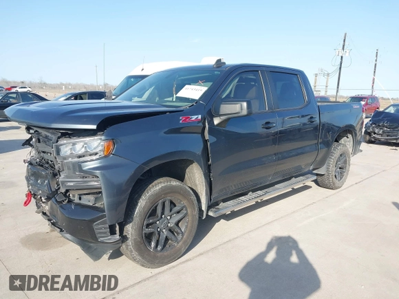 2021 Chevrolet Silverado 1500 LT Trail Boss with VIN 1GCPYFED3MZ132225, listed as a IAAI auction lot 41743419 with 125,088 mi miles and . Bid and sale history available at DreamBid. Image 17.