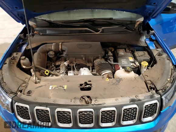 2023 Jeep Compass Latitude with VIN 3C4NJDBN0PT551447, listed as a Copart auction lot 47963485 with 21,503 mi miles and Clean Title. Bid and sale history available at DreamBid. Image 12.