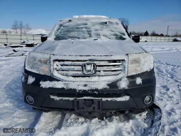 2013 Honda Pilot EX-L with VIN 5FNYF4H75DB013408, listed as a Copart auction lot 44422135 with 162,913 mi miles and Salvage Title. Bid and sale history available at carsss.com. Image 5.