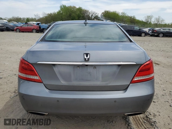 2014 Hyundai Equus Signature with VIN KMHGH4JH4EU080272, listed as a Copart auction lot 54183775 with 105,897 mi miles and Clean Title. Bid and sale history available at DreamBid. Image 6.
