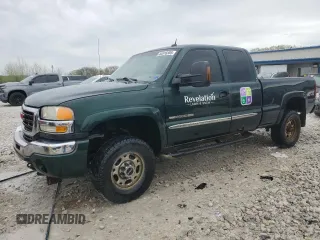 2005 GMC Sierra 2500HD SLT z VIN 1GTHK29U65E224401, wystawiony jako Copart lot #54918305 z przebiegiem 208 080 mil mil oraz Czysty tytuł • Clean title. Historia ofert i sprzedaży dostępna na DreamBid. Obrazek 1.