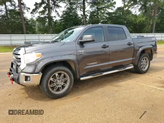 2016 Toyota Tundra 4WD Truck SR5 with VIN 5TFDW5F19GX558735, listed as a Copart auction lot 56912474 with 121,939 mi miles and Salvage Title. Bid and sale history available at carsss.com. Image 1.