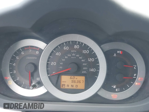 2010 Toyota RAV4 Ltd with VIN 2T3DK4DV6AW015494, listed as a IAAI auction lot 41922993 with 96,367 mi miles. Bid and sale history available at carsss.com. Image 7.