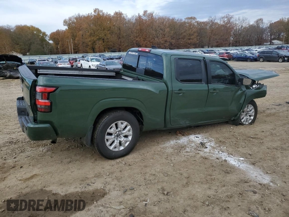 2024 Nissan Frontier SV z VIN 1N6ED1FJXRN610128, wystawiony jako Copart lot #84443644 z przebiegiem Nie podano mil oraz Szkoda całkowita • Salvage title. Historia ofert i sprzedaży dostępna na DreamBid. Obrazek 3.