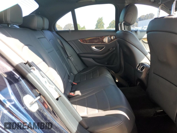 2020 Mercedes-Benz C 300 with VIN WDDWF8DB3LR530908, listed as a Copart auction lot 58015975 with 60,818 mi miles and Salvage title. Bid and sale history available at DreamBid. Image 10.