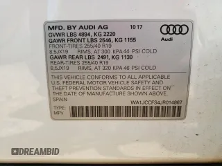2018 Audi Q3 Premium Plus z VIN WA1JCCFS4JR014867, wystawiony jako Copart lot #55764055 z przebiegiem 103 713 mil mil oraz Czysty tytuł • Clean title. Historia ofert i sprzedaży dostępna na DreamBid. Obrazek 13.