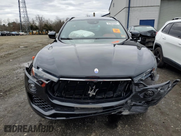 2017 Maserati Levante S with VIN ZN661YUS2HX241321, listed as a Copart auction lot 37863284 with 60,649 mi miles. Bid and sale history available at carsss.com. Image 5.