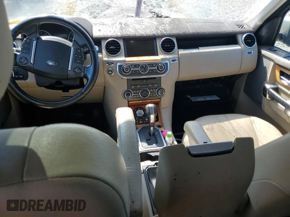 2013 Land Rover LR4 HSE с VIN SALAG2D46DA669083, выставлен на аукционе Copart как лот 60766644 с пробегом Не указан миль и Списание • Salvage title. История ставок и продаж доступна на DreamBid. Изображение 8.