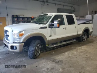2011 Ford Super Duty F-250 SRW XL with VIN 1FT7W2BT4BEC55966, listed as a Copart auction lot 46059655 with 153,218 mi miles and Salvage Title. Bid and sale history available at carsss.com. Image 1.