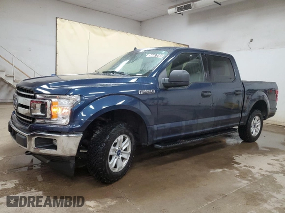 2020 Ford F-150 XL with VIN 1FTEW1EP5LKE47173, listed as a Copart auction lot 54447885 with 210,764 mi miles and Clean Title. Bid and sale history available at carsss.com. Image 1.
