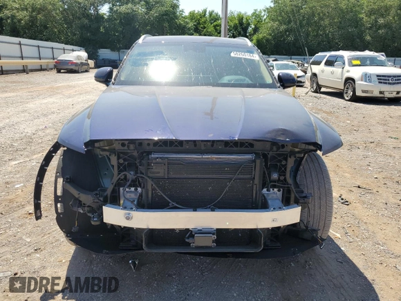 2024 Genesis GV80 with VIN KMUHCESC9RU197445, listed as a Copart auction lot 58260184 with Not Provided miles and Salvage Title. Bid and sale history available at DreamBid. Image 5.