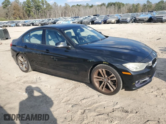 2013 BMW 3 Series 328i with VIN WBA3C1G56DNR49067, listed as a Copart auction lot 44138055 with 133,306 mi miles and Salvage Title. Bid and sale history available at carsss.com. Image 4.