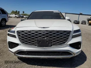 2025 Genesis GV80 Prestige with VIN KMUHEESC5SU221448, listed as a Copart auction lot 48557875 with 10,971 mi miles and Salvage Title. Bid and sale history available at DreamBid. Image 5.