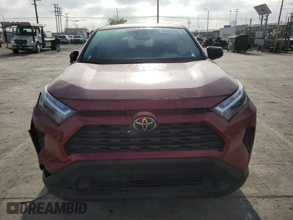 2024 Toyota RAV4 LE with VIN 2T3F1RFV9RW418225, listed as a Copart auction lot 53902595 with 23,550 mi miles and Salvage Title. Bid and sale history available at carsss.com. Image 5.