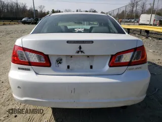2011 Mitsubishi Galant FE with VIN 4A32B2FF1BE024725, listed as a Copart auction lot 46890585 with 138,577 mi miles and Salvage Title. Bid and sale history available at carsss.com. Image 6.
