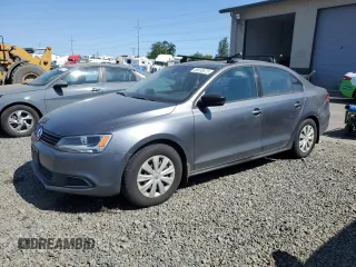 2014 Volkswagen Jetta S with VIN 3VW2K7AJ7EM436655, listed as a Copart auction lot 58535575 with 65,629 mi miles and Salvage title. Bid and sale history available at DreamBid. Image 1.