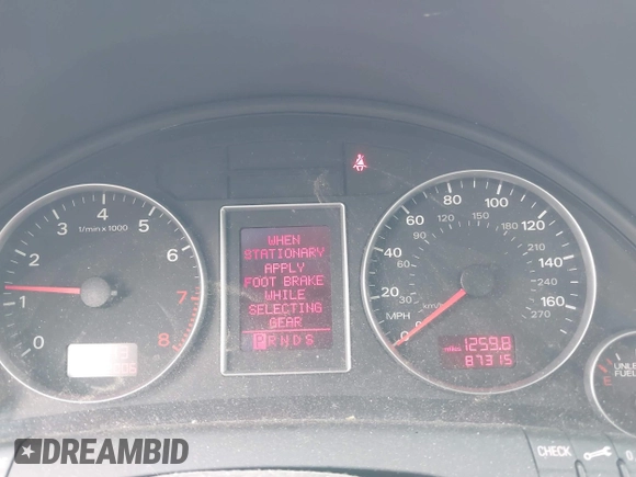 2006 Audi A4 2.0T с VIN WAUAF78E06A217110, выставлен на аукционе IAAI как лот 42530036 с пробегом 87 315 миль миль и . История ставок и продаж доступна на DreamBid. Изображение 7.