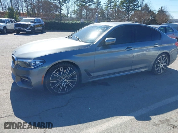 2018 BMW 5 Series 540i with VIN WBAJE5C59JWA96901, listed as a IAAI auction lot 41690919 with 67,395 mi miles and . Bid and sale history available at carsss.com. Image 17.