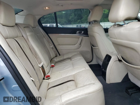 2009 Lincoln MKS with VIN 1LNHM93R59G620803, listed as a Copart auction lot 57283775 with 186,445 mi miles and Salvage title. Bid and sale history available at DreamBid. Image 10.