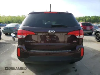 2015 Kia Sorento LX with VIN 5XYKTCA65FG617496, listed as a Copart auction lot 54191635 with 118,977 mi miles and Clean Title. Bid and sale history available at carsss.com. Image 6.