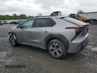 2024 Toyota bZ4X XLE with VIN JTMABACA3RA079406, listed as a Copart auction lot 56758445 with 3,483 mi miles and Salvage title. Bid and sale history available at DreamBid. Image 2.