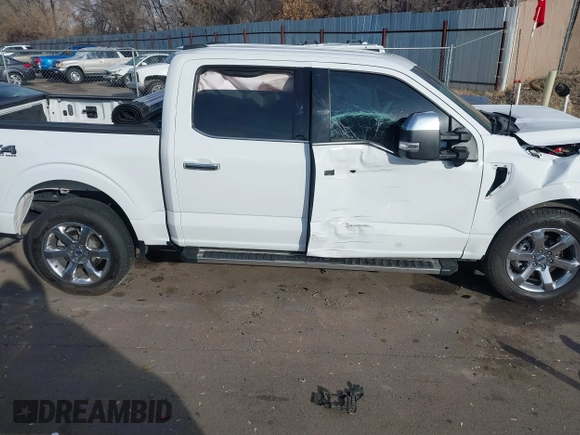 2023 Ford F-150 XL with VIN 1FTFW1E85PKF14275, listed as a IAAI auction lot 41301618 with 1 mi miles. Bid and sale history available at carsss.com. Image 14.