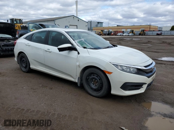 2016 Honda Civic Sedan EX with VIN 2HGFC2F79GH025780, listed as a Copart auction lot 53725255 with 136,974 mi miles and Clean Title. Bid and sale history available at carsss.com. Image 4.