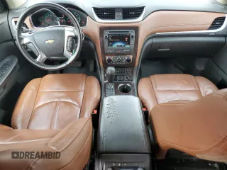 2016 Chevrolet Traverse LT with VIN 1GNKRHKD4GJ324044, listed as a Copart auction lot 55445295 with 127,450 mi miles and Salvage title. Bid and sale history available at DreamBid. Image 8.