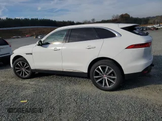 2020 Jaguar F-Pace 25t Prestige with VIN SADCK2FX1LA652961, listed as a Copart auction lot 80920254 with 55,702 mi miles and Salvage title. Bid and sale history available at DreamBid. Image 2.
