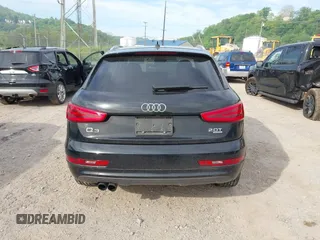 2015 Audi Q3 Prestige with VIN WA1GFCFS2FR009448, listed as a IAAI auction lot 42236056 with 147,644 mi miles and . Bid and sale history available at DreamBid. Image 16.