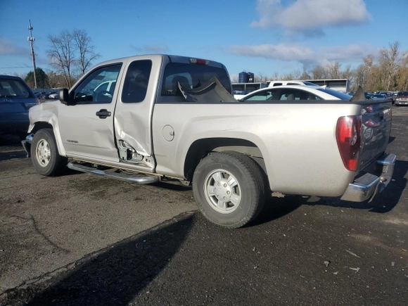 2005 Chevrolet Colorado Z85 with VIN 1GCCS198458160686, listed as a Copart auction lot 83316834 with 125,365 mi miles and Salvage Title. Bid and sale history available at carsss.com. Image 2.