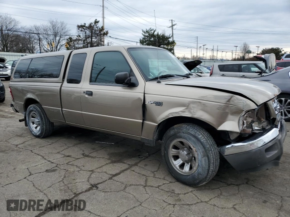 2003 Ford Ranger XLT Appearance with VIN 1FTYR44E23PB88604, listed as a Copart auction lot 47453325 with 121,293 mi miles and Salvage Title. Bid and sale history available at carsss.com. Image 4.