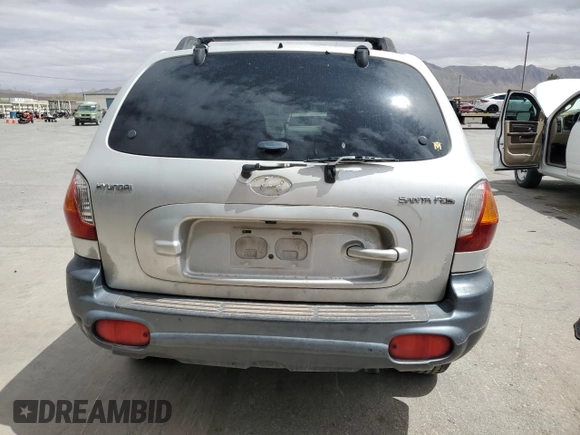 2004 Hyundai Santa Fe GLS with VIN KM8SC13D64U606532, listed as a Copart auction lot 51547445 with 243,144 mi miles and Salvage Title. Bid and sale history available at carsss.com. Image 6.